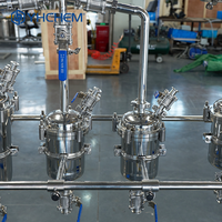 Rectification de haute pureté dans la colonne de distillation industrielle à reflux continu en acier inoxydable colonne de distillation