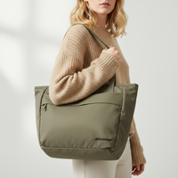 Bolsa de Mano Sinovow Personalizada, Resistente a Desgarros, de Poliéster Ripstop 600D para Estudiantes Universitarios