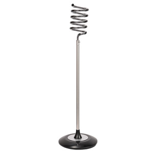 Soporte para secador de pelo de acero inoxidable, diseño moderno y sencillo para salón, hotel, uso doméstico, negro, blanco, naranja, rosa, azul, amarillo, rojo - Product Image 1
