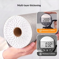 Autocollants muraux décoratifs en rouleau, style carrelage, auto-adhésifs en mousse XPE, imperméables et résistants à l'humidité, pour la décoration murale de cuisine et salle de bain