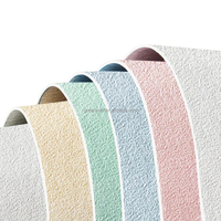 50x1000cm peler et coller diatomée boue Grain tissu papier peint rouleaux auto-adhésif vinyle papier peint pour hôtel salon