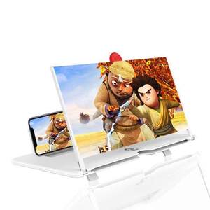 <b>Screen</b> Amplifier <b>Stand</b> Plastic Desktop Phone Projector <b>Stand</b> For High Definition Video Viewing - Product Image 1