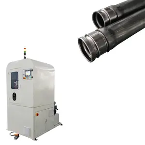 Automatic Roll Pipe Shrinkage Tube End Forming Grooving Machine For Oil Metal Tubes