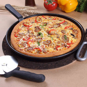 Juego <span class=keywords><strong>de</strong></span> Moldes para Pizza <span class=keywords><strong>de</strong></span> 6, 7, 8, 9, 10, 12, 13, 14 y 15 Pulgadas, Hechos en China, <span class=keywords><strong>de</strong></span> Aleación <span class=keywords><strong>de</strong></span> Aluminio, con Tapa, Bandeja para Hornear, Plato para Pizza - Product Image 5