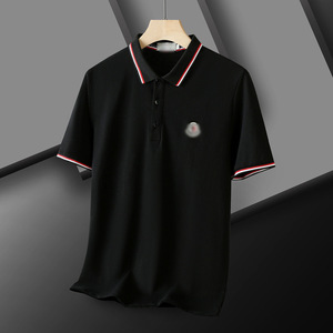 <span class=keywords><strong>เสื้อ</strong></span>โปโลชายสไตล์ยุโรปและอเมริกา ผ้าคอตตอนหวีอย่างดี คอปกแบบ K <span class=keywords><strong>ลาย</strong></span>ทาง แขนสั้น <span class=keywords><strong>เสื้อ</strong></span>ยืดใหม่ สวมใส่สบาย เหมาะสำหรับธุรกิจ - Product Image 2