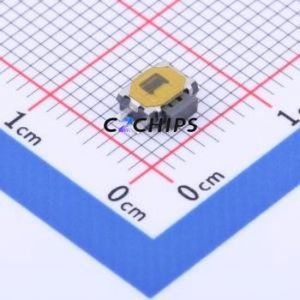 GT-TC041B-H036-L1N Tactile Switch SMD Switch Single Pole Single Throw Rectangle Button 2.5N Horizontal Mount - Product Image 1