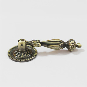 Traditional Zinc Alloy Drawer Handle A2000 Antique Bronze Lever Style Furniture <b>Hardware</b> - Product Image 1