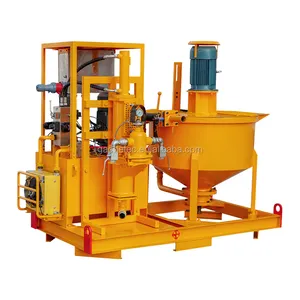 Quality Cement Injection Grout Pump CE Cement Bentonite Cellular Injection Grouting Pump With Mixer For Dam Foundations