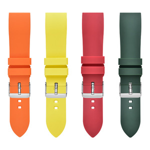 Correas de Reloj Deportivas de Silicona de 18mm 20mm 22mm con Liberación Rápida, Compatibles con Teléfonos Sumergibles - Product Image 6
