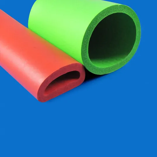 High Temperature Silicone Strip Slot Foam Seal Fire Square Rubber Gasket For Oven Door Seals