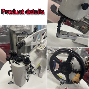 गैंगलोंग 2972 संचालित करने में आसान मैनुअल सिलेंडर बेड शूज़ रिपेयरिंग औद्योगिक सिलाई मशीन - Product Image 4