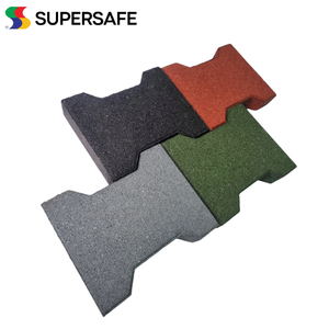 Pavimentadoras de hueso de perro de alta calidad, fabricante de Malasia, baldosas de suelo de goma de fácil enclavamiento para interiores y exteriores para Graneros de caballos - Product Image 3