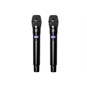 Ad4q Đúng Đa dạng IR Hồng Ngoại 4 Kênh Không Dây Microphone Kim Loại <span class=keywords><strong>Receiver</strong></span> Và Cầm Tay Cho Buổi Hòa Nhạc - Product Image 3