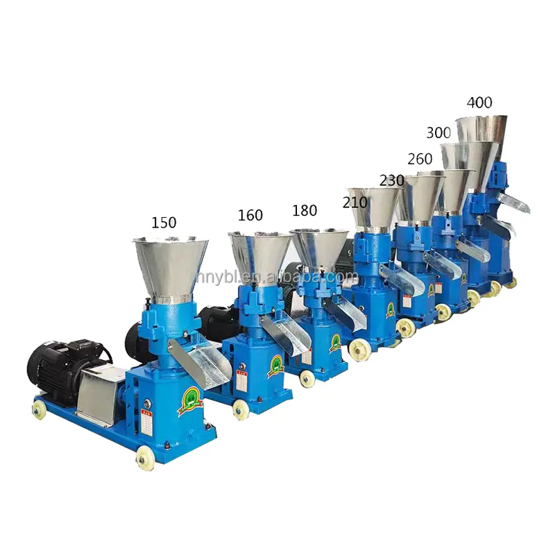 CE tavuk sığır koyun yemi yem pelet tesisi için % pelet üretme makinesi hayvan yemi pelet presleme makinesi