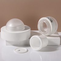 15ML 30ML 50ML 100ML bouteille de pompe sans air en plastique remplaçable pot de crème de luxe