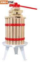 Professionele Houten Fruit Persmachine Druivenappel Fruitpers