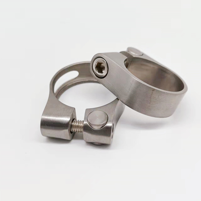 Hot Supplier Custom Titanium Seatpost Clamp