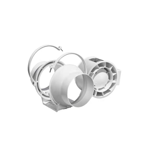 Logo personnalisable 6 8 10 pouces <span class=keywords><strong>sans</strong></span> <span class=keywords><strong>fil</strong></span> en ligne ventilateur de conduit à flux mixte <span class=keywords><strong>extracteur</strong></span> électrique silencieux pour cultiver tente serre OEM - Product Image 3