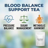 Soutien Équilibre Sanguin Bien-être Métabolique Sachets de Thé Herbal pour le Contrôle du Sucre Végétalien Sans Gluten Non-OGM 5g par Sachet 14 Sachets