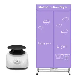 Home Collapsible Portable Smart Wrinkle Dresser Uv Steam Auto Ironing Clothes Dryer