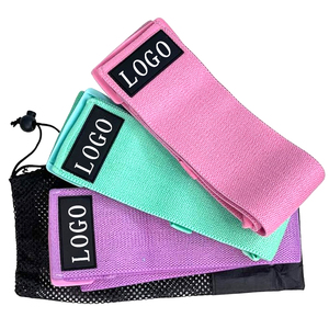 Grosir Set pita resistensi kaki kain elastis Level <span class=keywords><strong>3</strong></span> tali resistensi katun - Product Image 1