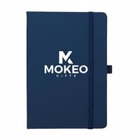 Carnet personnalisé avec fermeture à sangle, porte-stylo, couverture en PU, cadeaux promotionnels personnalisés, papeterie de bureau