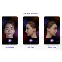 Analyse faciale Scanner de peau 3D Analyse faciale Machine d'analyse faciale Scanner facial Visia 3 caméras Analyseur de peau IA
