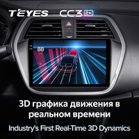 Suzuki SX4 2 2012-2016 için TEYES CC3 2K Araç DVD Oynatıcısı, 9 İnç Araç Stereo DVD Video Ses Oynatıcısı, Geri Görüş Kamerası ile
