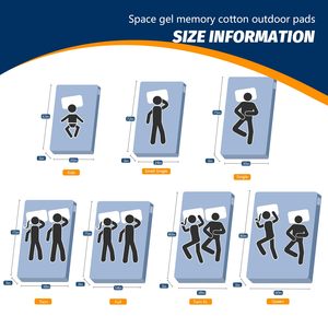 Nệm mút xốp cuộn gọn di động, dùng cho xe hơi, cắm trại, SUV, giường ngủ, bãi biển, đệm ngủ mỏng cho gia đình đi cắm trại - Product Image 6