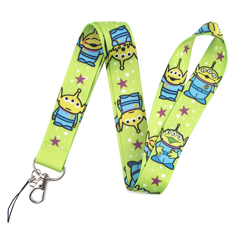 Hot Sale Cartoon Toy Story Buzz Woody Alien Strawberry Bear Lanyards Phone USB ID Card Accessories Lanyards Promotional Gifts Image 5