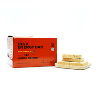 Barre alimentaire d'urgence à haute énergie de 4 jours aromatisée aux fruits Supplément multivitaminé et minéral au goût salé et à la texture dure
