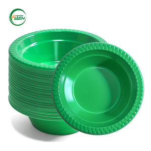 Bols à dessert en plastique PS personnalisés Flash, blancs, avec bord texturé pour une présentation améliorée lors de mariages et d'événements festifs - Product Image 3