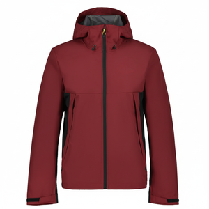 Vestes de ski à capuche pour hommes de haute qualité personnalisées, vestes de <span class=keywords><strong>snowboard</strong></span> imperméables, utilisées comme vestes de ski isolées chaudes pour l'hiver avec capuchon - Product Image 1