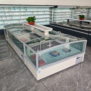 Réfrigérateurs commerciaux pour supermarchés, combinaison îlot de congélateurs coffres et réfrigérateurs profonds - Product Image 2