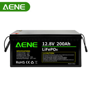 12.8V 200Ahソーラーリチウムバッテリー、ゴルフカート用環境に優しいパワー、カヤック、屋外照明、10年の長寿命 - Product Image 1