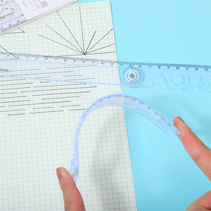 Chất <span class=keywords><strong>l</strong></span>ượng cao trường linh hoạt Cai Trị Bookmark văn phòng phẩm các loại màu sắc mô hình nhựa <span class=keywords><strong>L</strong></span> hình dạng soạn thảo Cai Trị cho sinh viên - Product Image 5