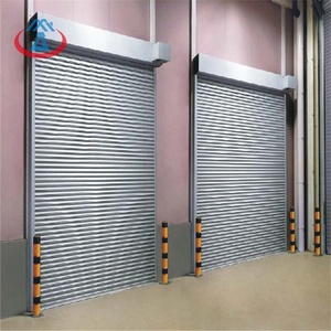 Zhtdoors sản xuất chuyên nghiệp nhà cung cấp thương mại thông minh an ninh mạ kẽm cửa chớp con lăn - Product Image 5