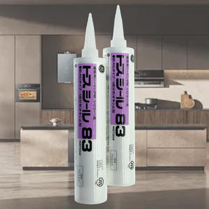 Mastic silicone neutre Tosseal 83 Chine 300ml transparent séchage rapide antifongique <span class=keywords><strong>pour</strong></span> la construction, éviers, baignoires, toilettes - Product Image 1