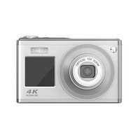 Kamera Digital Zoom Optik Definisi Tinggi 4K Baru 64MP CCD Mode Kecantikan Selfie Layar Ganda Dukungan SD Gambar Optik