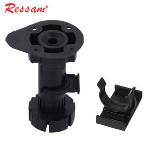 מטבח מתכווננת מתכווננת 100 מ "מ pp חומר שחור החלקה רהיטים רגליים 120 מ" מ פלסטיק לרהיטים - Product Image 2