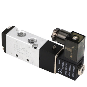 วาล์วนิวแมติก Dde Dade รุ่น 4V110-06 แบบ 2 ตำแหน่ง 5 ทาง ใช้ไฟ DC 24V 2.5W มาตรฐาน IP65 สำหรับควบคุมระบบนิวแมติก - Product Image 4