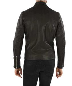 High Quality Customized Color <b>Men</b> Leather <b>Jacket</b> | Winter Wear | Zipper Closure | Stand Collar | Waterproof & Breathable - Product Image 3