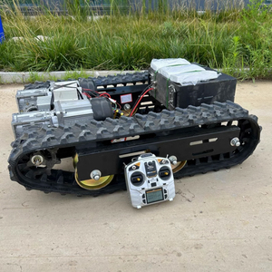 Nhỏ điện <span class=keywords><strong>Crawler</strong></span> <span class=keywords><strong>Chassis</strong></span> 300-500kg Robot theo dõi khung gầm - Product Image 1