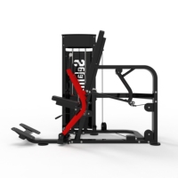 Mesin Chest Press Pin Weight Stack Langsung dari Pabrik, Peralatan Fitness Latihan Kekuatan Gym Komersial, Warna Dapat Disesuaikan