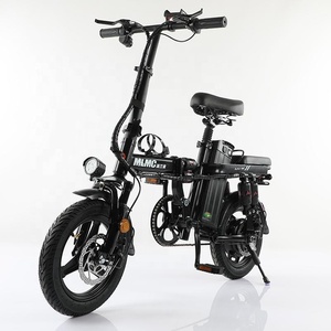 <strong>Folding</strong> Ebike on Promotion 14 Inch Full Suspension Electric City <strong>Bike</strong> Lithium Battery Rear Hub Motor Aluminum Frame <strong>for</strong> <strong>Sale</strong> - Product Image 3