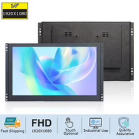 Monitor Industri Open Frame 14 Inci 1920x1080 Full HD Layar Sentuh Kapasitif Resolusi 1920x1080