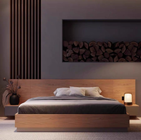 Moderne Hochwertige Maßgefertigte Plattform-Hotelbetten Umweltfreundlich Langlebig King Full Queen Größen MDF-Platte Schlafzimmer-Nutzung Zuhause YIFAN
