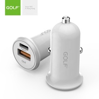 Chargeur de voiture personnalisé pour produits électroniques grand public Type C Charge rapide Prix de gros Chargeur de voiture USB de haute qualité pour mobile