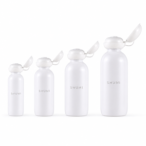 Botella de Plástico PET Boston con Tapa Abatible de 100ml y 500ml para Crema Contorno de Ojos, Loción Corporal, Champú, Gel de Ducha, Envases Cosméticos al por Mayor - Product Image 2