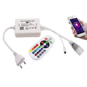 5050 RGB led streifen EU 220V 240V Waterproof WIFI Controller für White/Warm White 60leds/m Flexible Tape LED Light Lamp